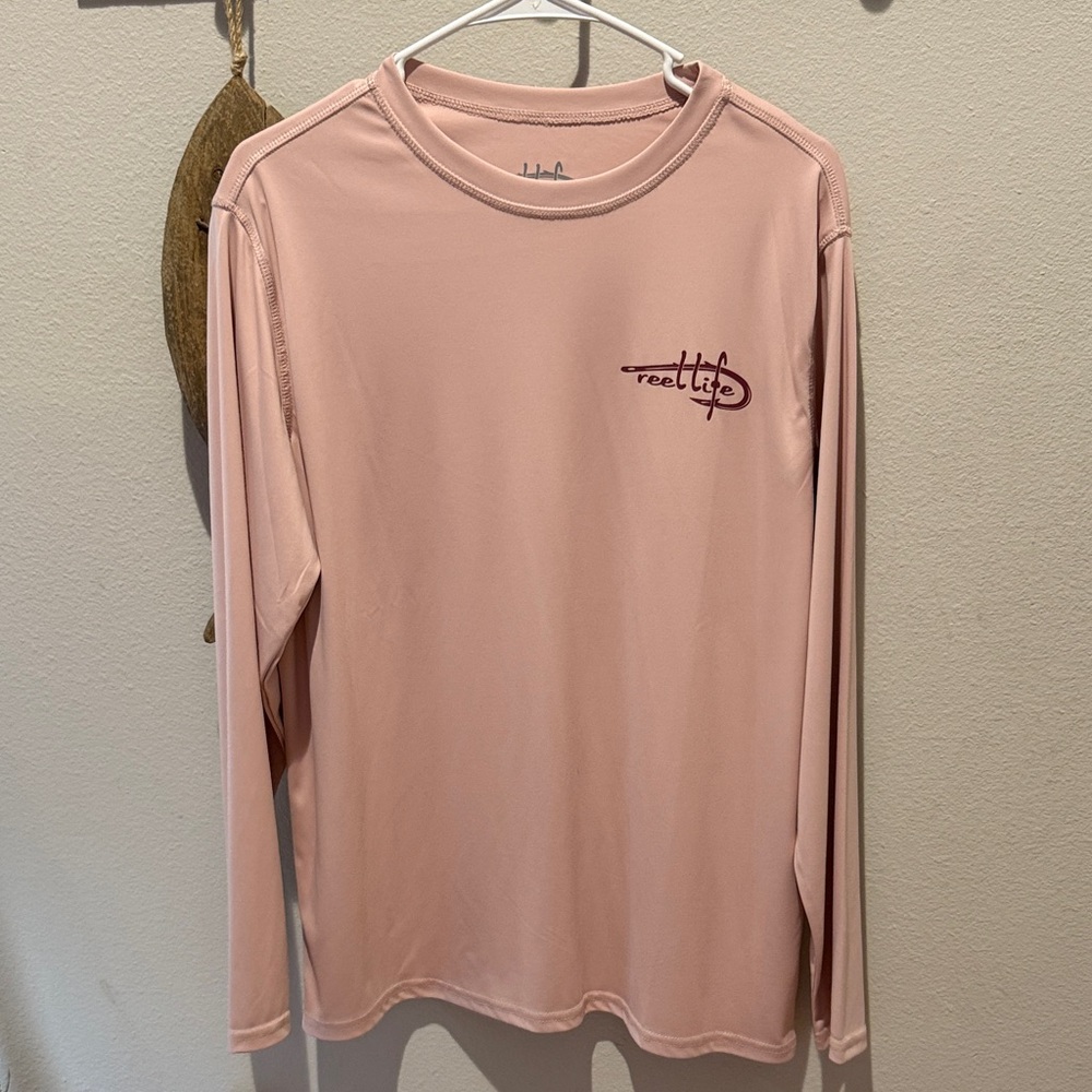 Pink Long Sleeve Dr Fit Shirt